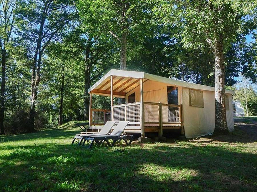 Camping Les Gorges Du Chambon - Ciela Village - Zelt 4 personen - Zelt Ciela Nature - 2 Zimmer (ohne Sanitäranlagen) in Eymouthiers, Regionaler Naturpark Périgord-Limousin