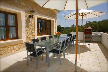 Villa for 12 People in Petra, Majorca Center, Photo 3