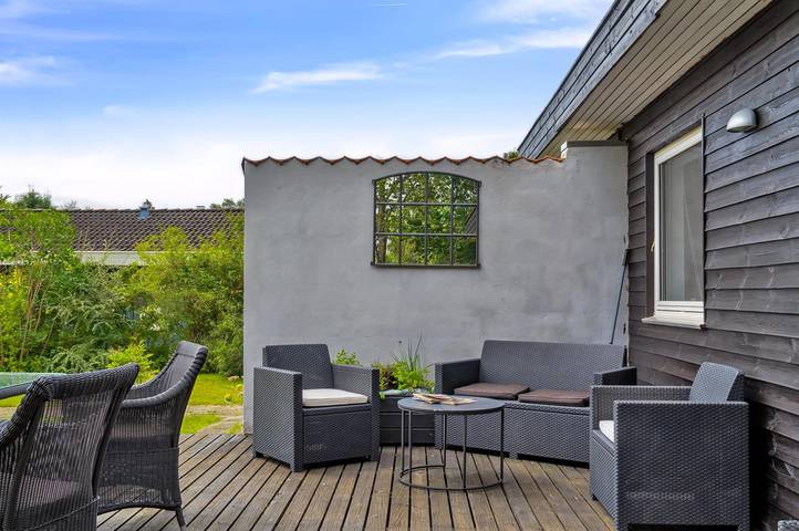 Casa de vacaciones para 5 personas con terraza in Udsholt Strand, Kattegat Küste