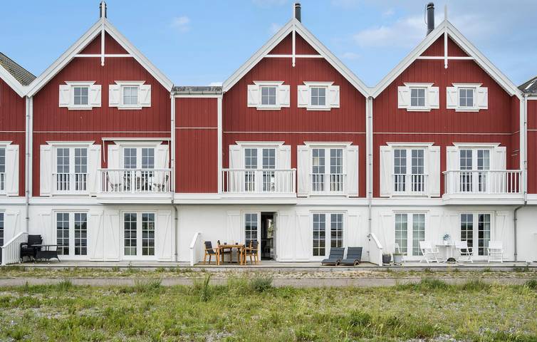 Ferielejlighed for 6 personer, med Terrasse og Sauna i Nykøbing Sjælland