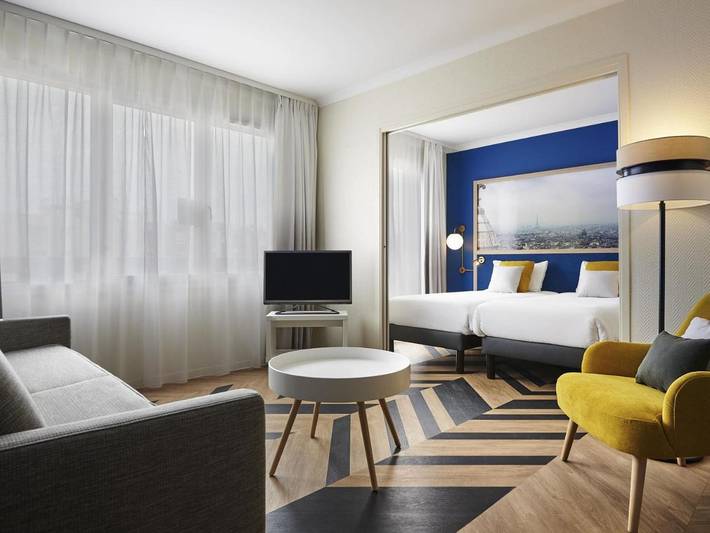Appart’hôtel pour 6 personnes, avec jardin à Issy-les-Moulineaux