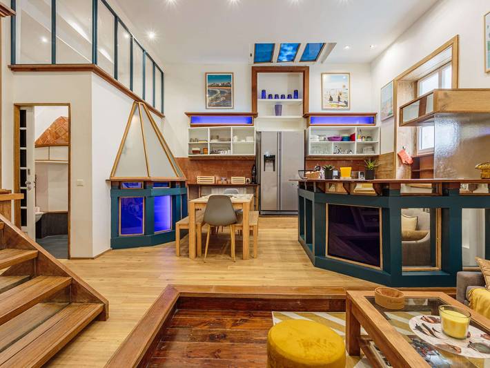 Apartamento entero, Apartamento único en souplex con parking en Ciboure in Ciboure, Region de Bayona