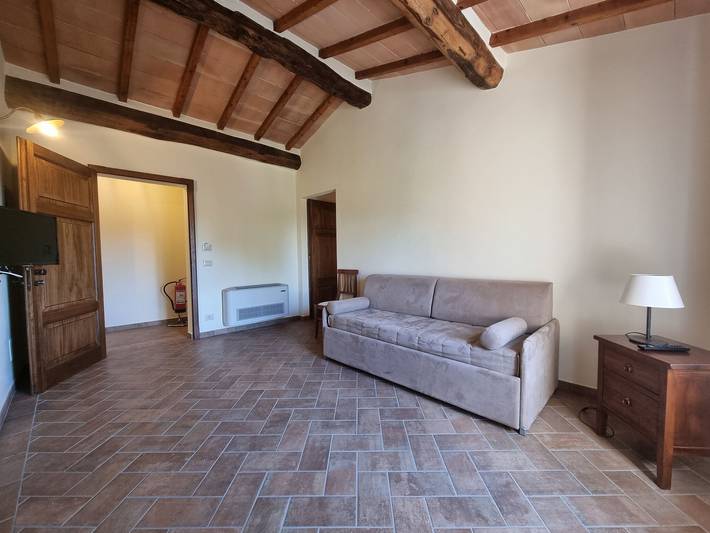 Location de vacances pour 10 personnes, avec piscine et balcon/terrasse, adapté aux familles à Montalcino - 3