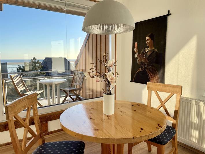 Ferienwohnung für 2 Personen, mit Balkon und Seeblick auf den Nordfriesische Inseln - 2