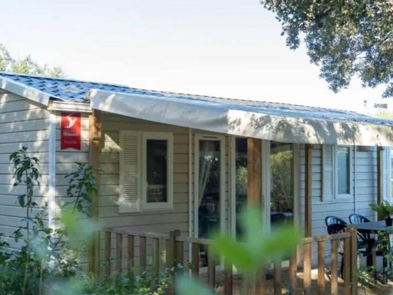 Mobil-home 5 pers, Terrasse à La Rouquette in Calvisson, Région de Nîmes