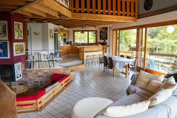 Gîte pour 7 personnes, avec balcon et jardin à Sciez