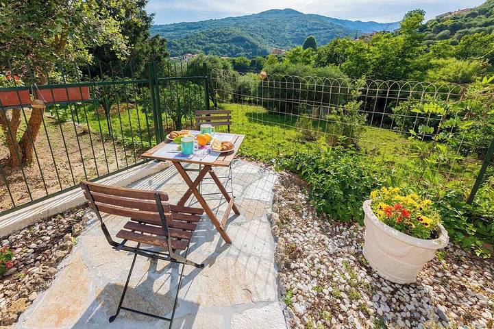 Ferienwohnung für 4 Personen, mit Garten