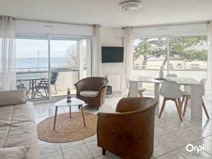 Location de vacances pour 4 personnes, avec balcon dans Lomener