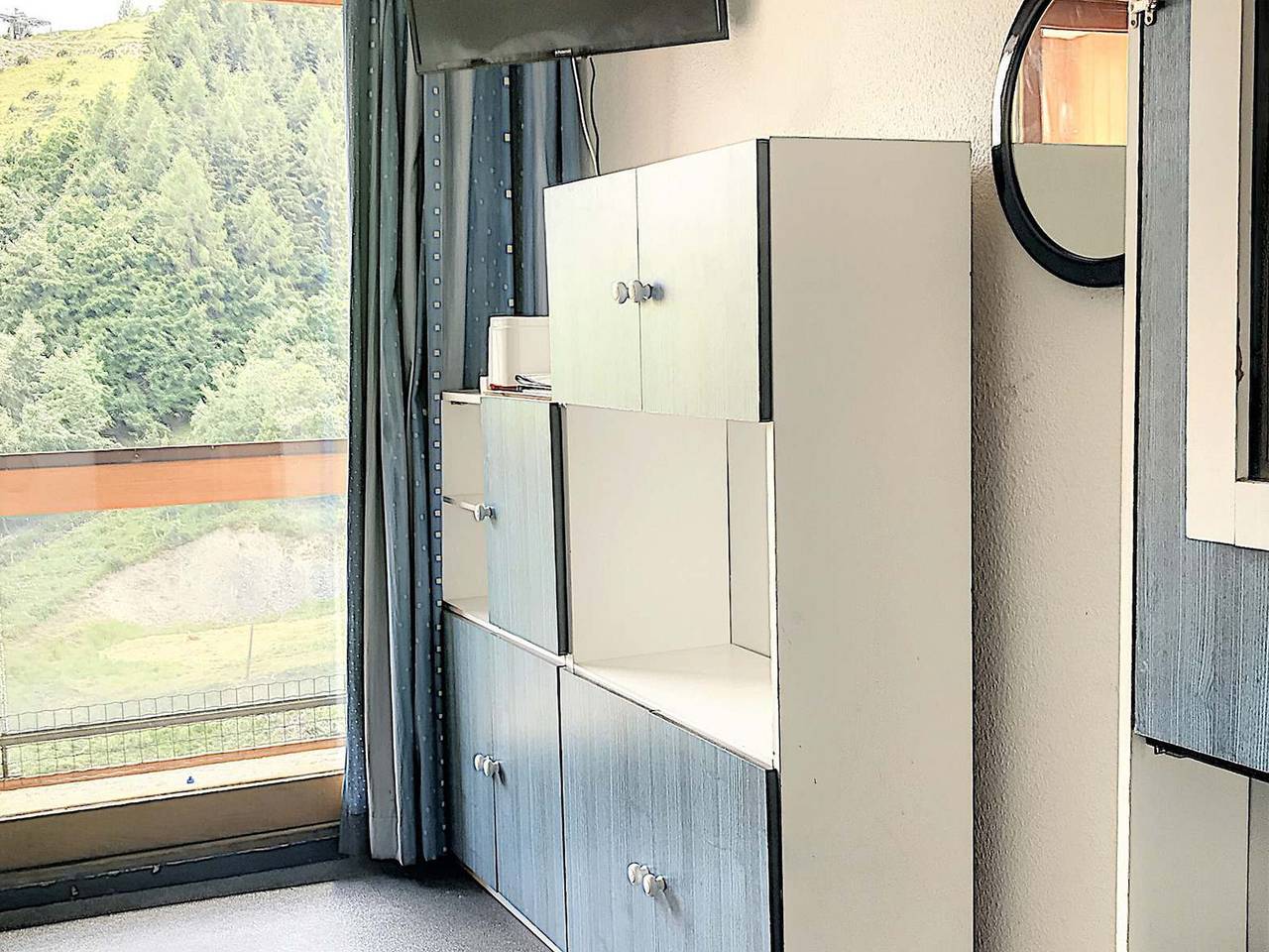 Estudio entero, Studio fonctionnel · Skis aux pieds · Balcon vue pistes · Wifi gratuit in Le Corbier, Villarembert