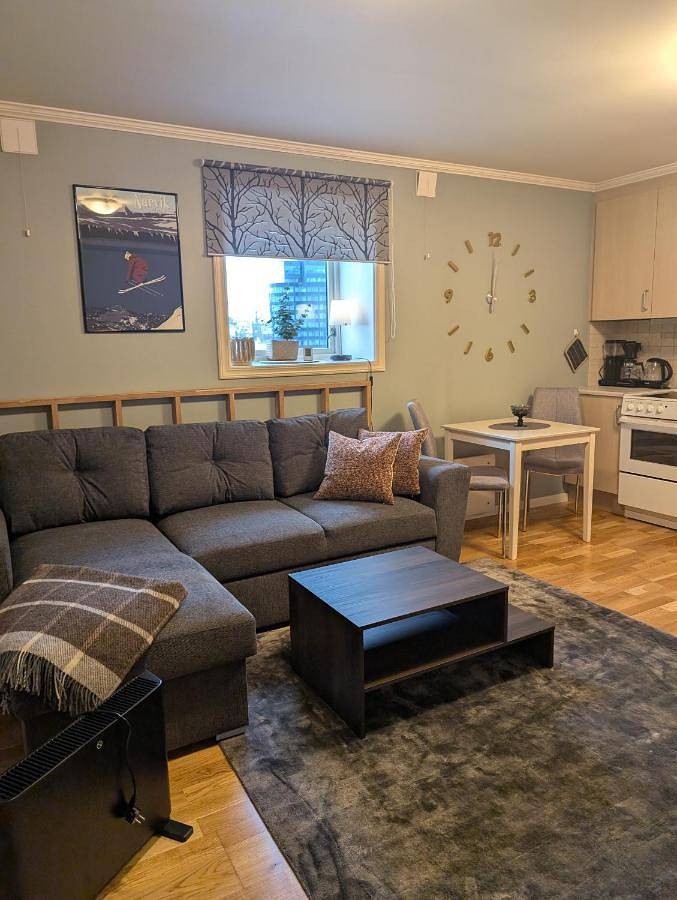 Gîte pour 2 personnes, avec vue ainsi que vue sur le lac et terrasse dans Narvik - 4