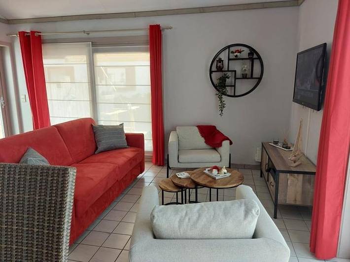 Location de vacances pour 5 personnes, avec jardin et vue, animaux acceptés dans Lombardsijde - 4