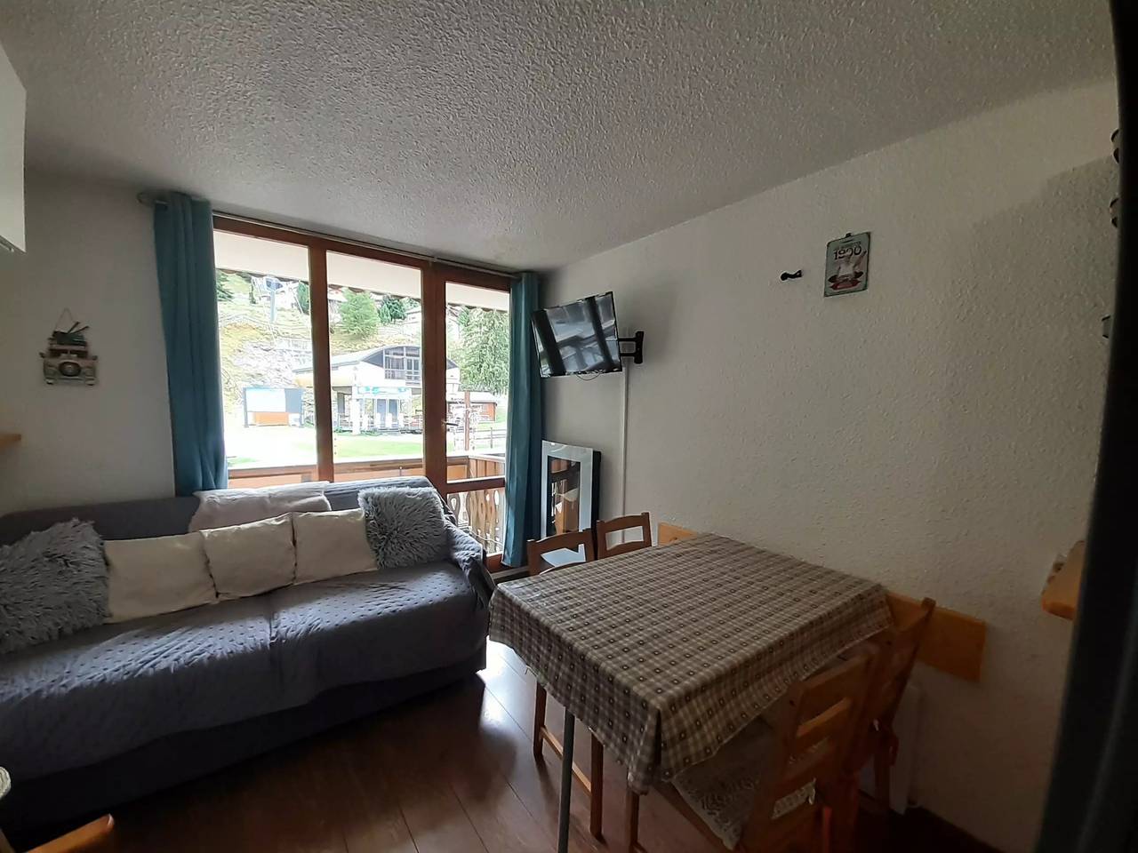 Entire studio, Studio for 3 people in Valfréjus, Modane