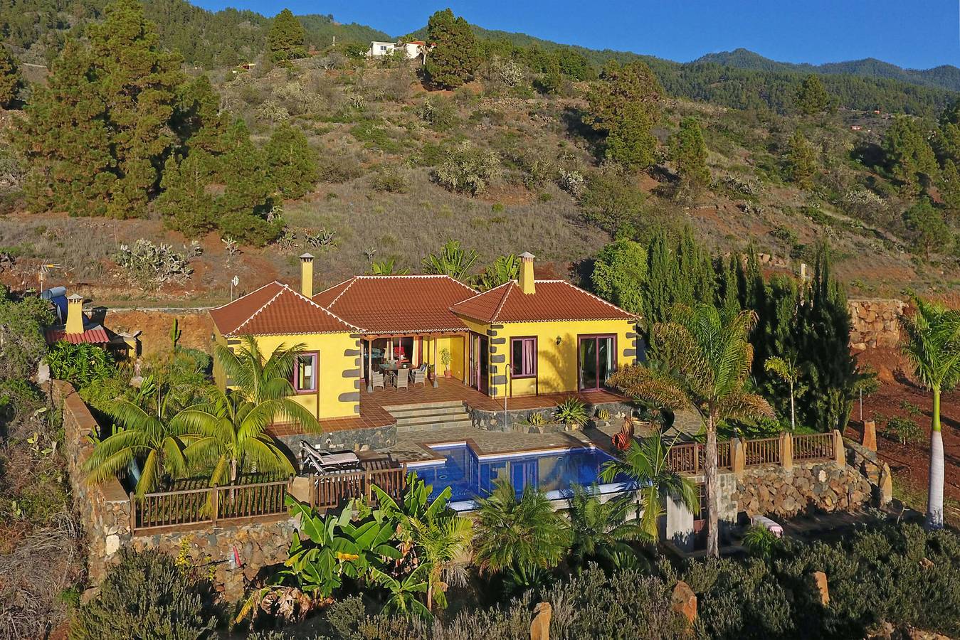 Villa Lomo Gonzalez in Tijarafe, La Palma Norte