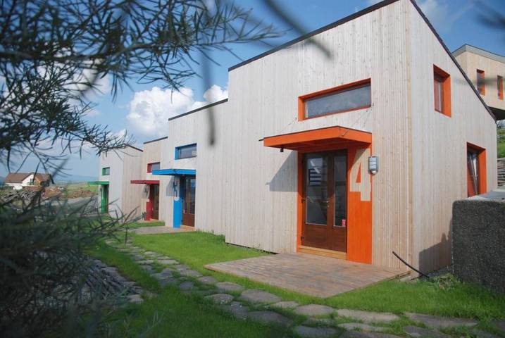 Bungalow für 6 Personen, mit Garten und Ausblick sowie Terrasse in Rumänien