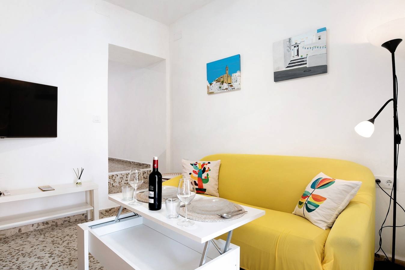 Apartment 'Casa Rincón Del Beso' with Sea View, Shared Terrace and Wi-Fi in Vejer de la Frontera, Costa de la Luz