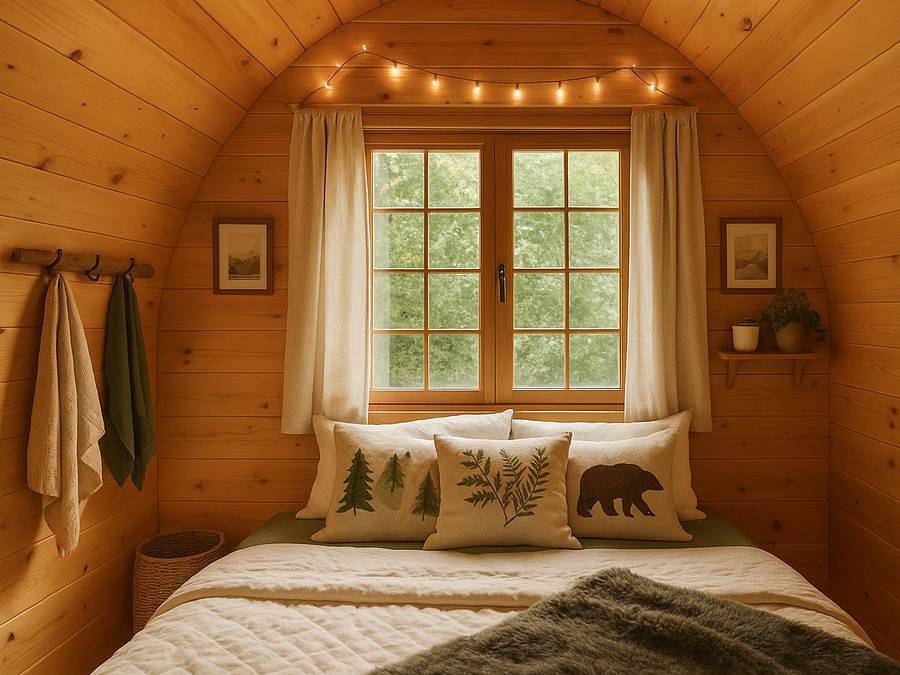 Camping des deux Séquoias - Casa pequeña 2 personas - Pod inusual ( 1 o 2 personas ) in La Cavalerie, Parc naturel régional des Grands Causses