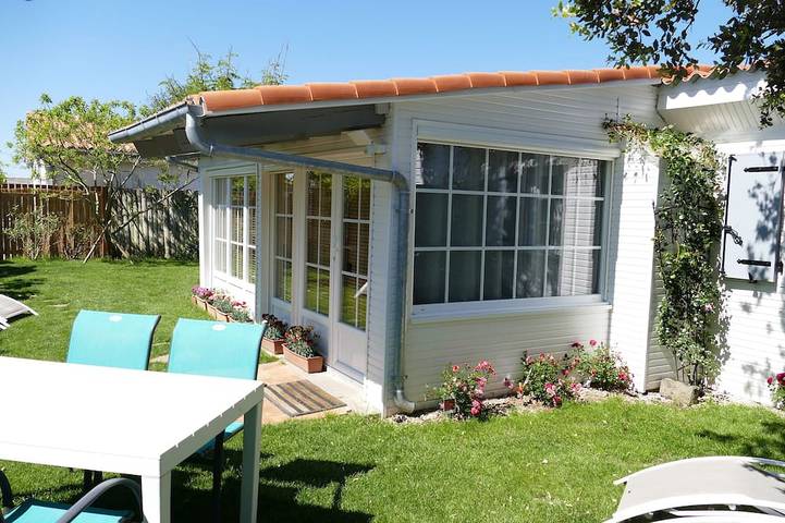Location de vacances pour 2 personnes, avec Jardin dans Plage de La Grande Côte