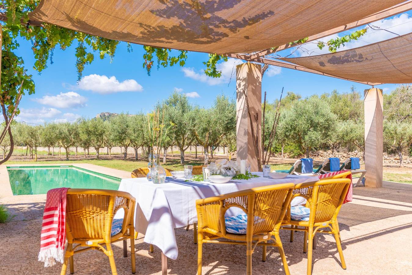 Ses Fonolleres - Villa with private pool and free Wifi in Cala Bona in Son Servera, East Majorca