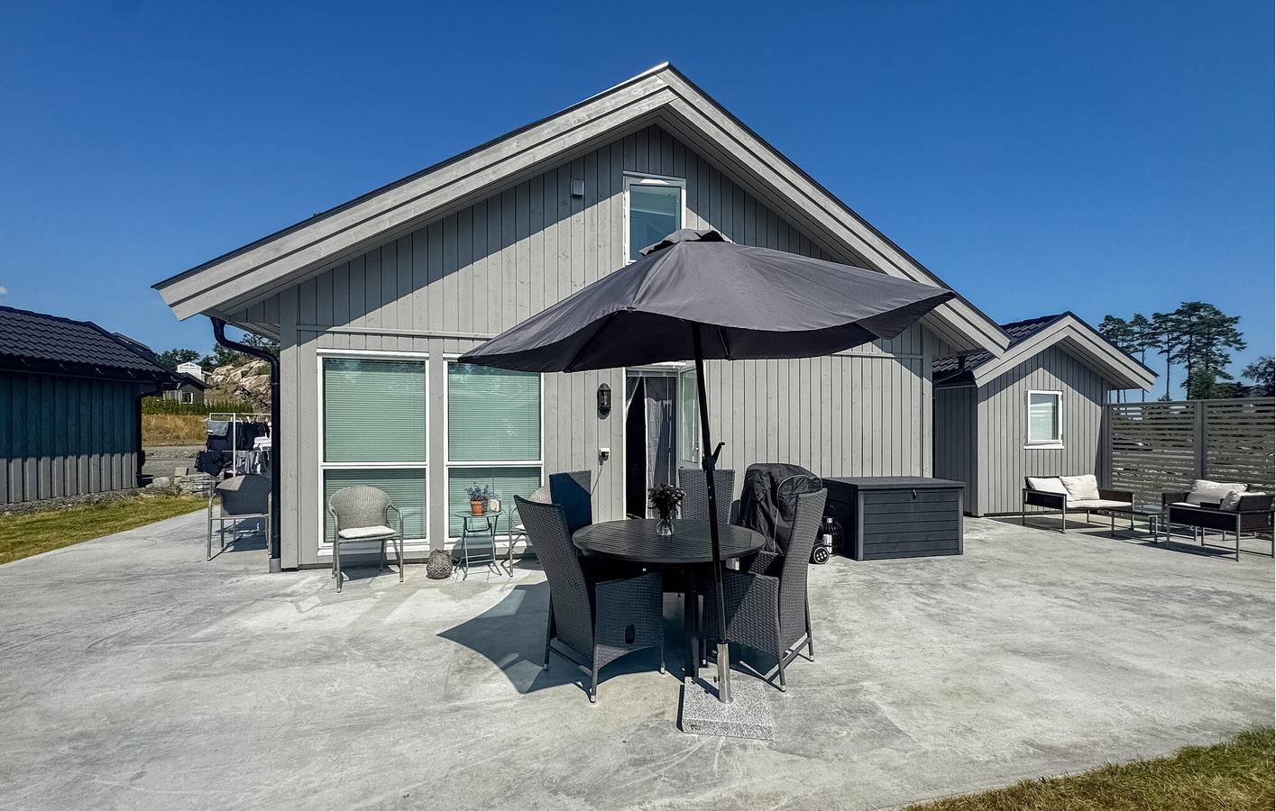 Ferienhaus für 7 Personen mit Garten in Arendal