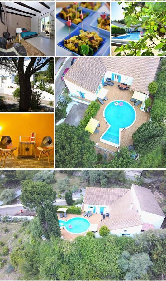 Gîte pour 4 personnes, avec jardin et piscine à Bize-Minervois - 3