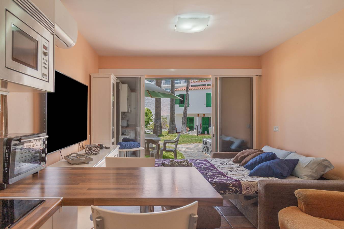 Ganze Wohnung, Ferienhaus 'El Caserío de Merengue' mit Gemeinschaftspool, Wlan und Klimaanlage in Maspalomas, San Bartolomé de Tirajana
