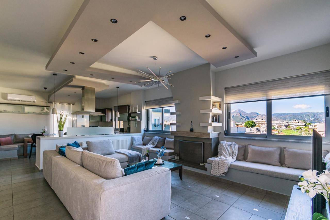 Appartement entier, Two-Bedroom Apartment with Balcony in Région d'Iraklio-Héraklion