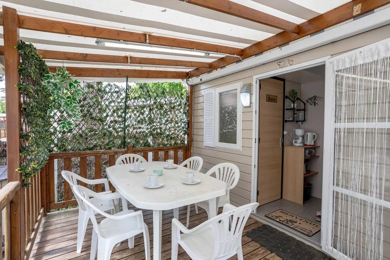 Cabane en bois pour 4 personnes avec vue sur l’océan in Saint-Jean-de-Monts, Vendée