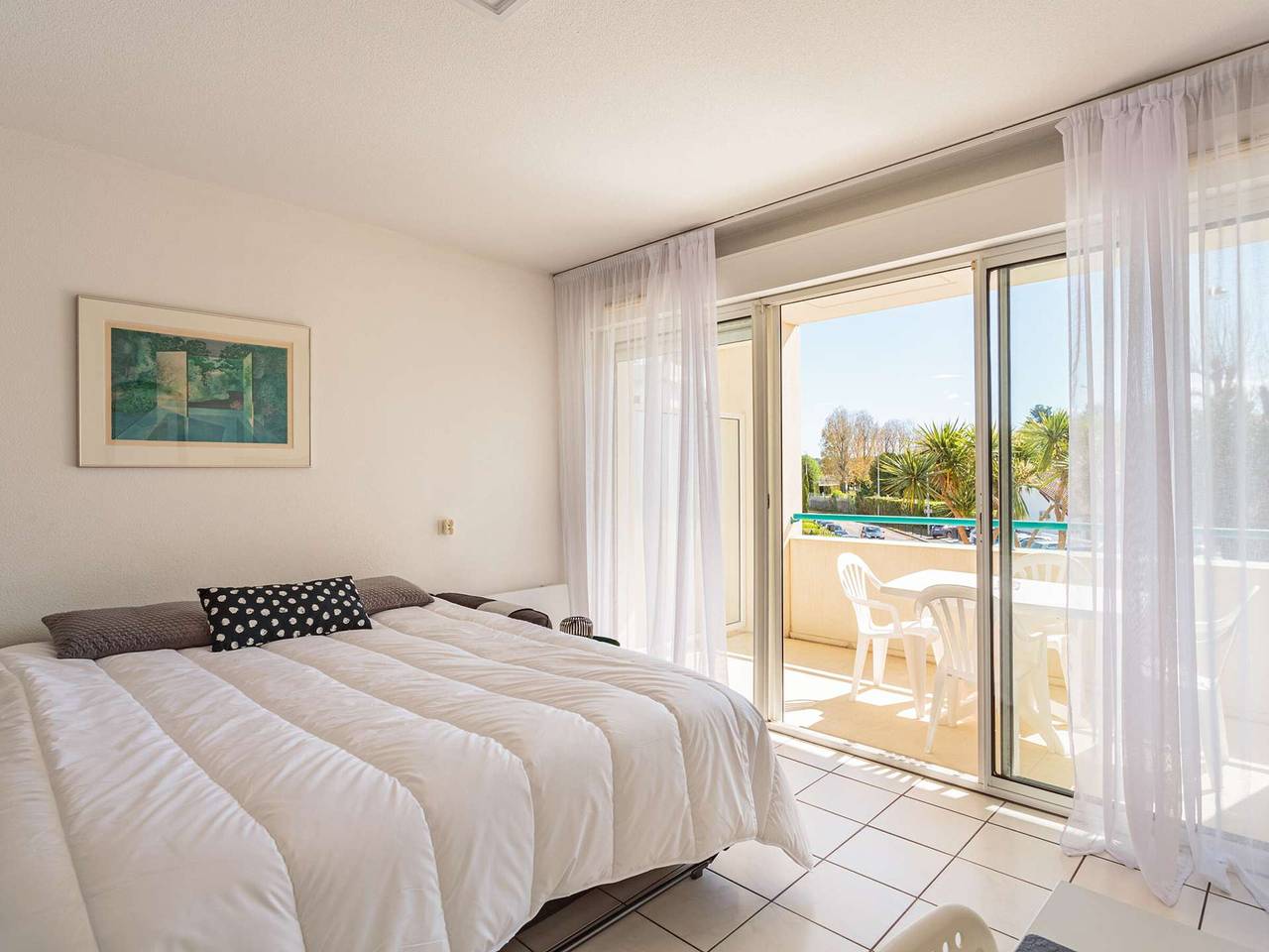 Estudio entero, Estudio frente al golf con terraza y aparcamiento in Ciboure, Region de Bayona