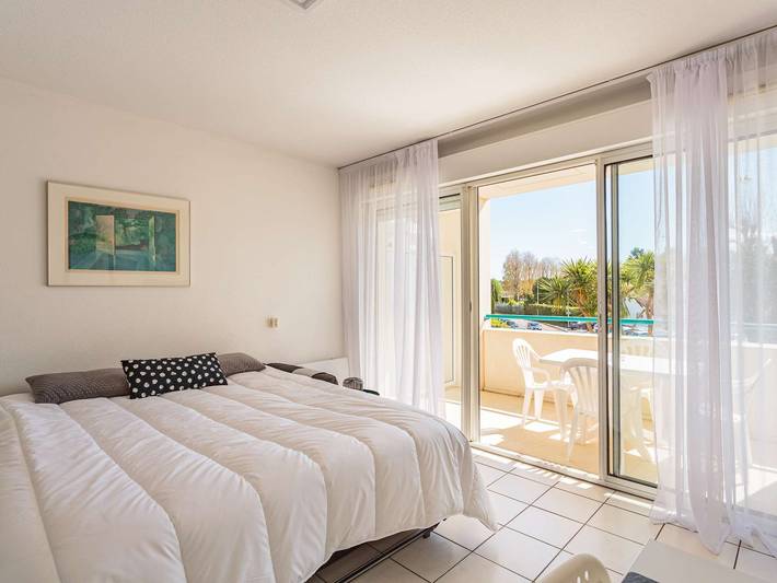 Estudio entero, Estudio frente al golf con terraza y aparcamiento in Ciboure, Region de Bayona