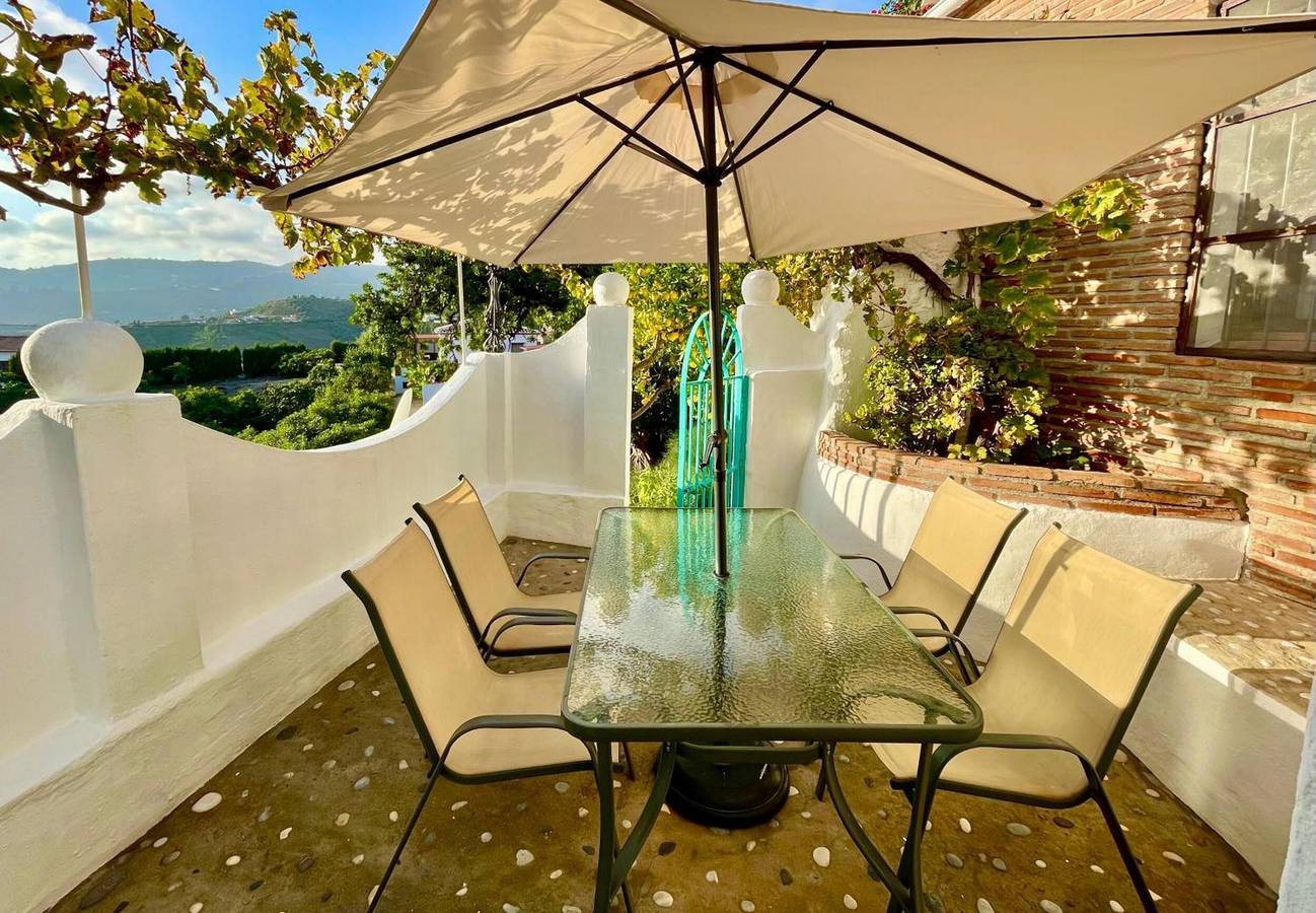 Appartement „La Casa Turquesa One“ mit Meerblick, Wlan und Klimaanlage in Frigiliana, Costa del Sol