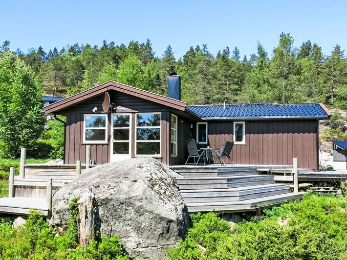 Ferienhaus für 6 Personen, mit Terrasse in Åseral
