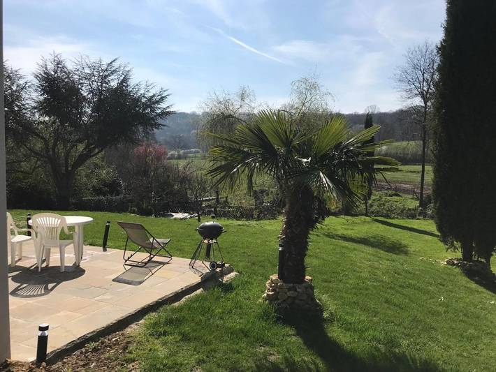 Apartamento de vacaciones para 2 personas, con vistas y jardín - 1