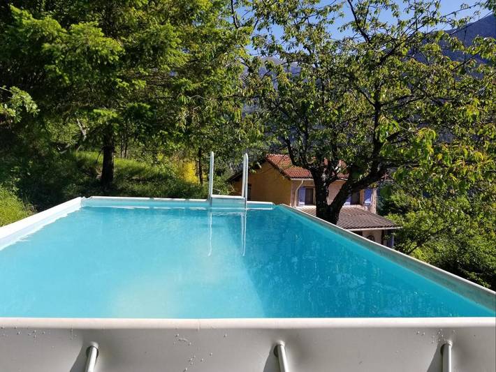 Location de vacances pour 8 personnes, avec piscine ainsi que terrasse et vue, animaux acceptés à Roquebillière - 4