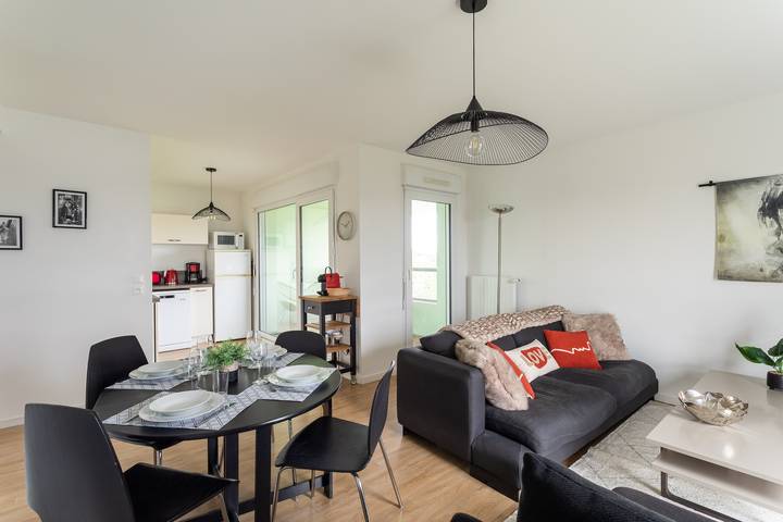 Apartamento de vacaciones para 4 personas, con balcón - 1