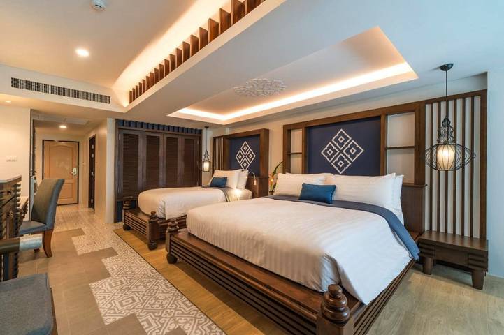 Station pour 4 personnes, avec sauna et piscine ainsi que jacuzzi et jardin à Ao Nang Beach - 4