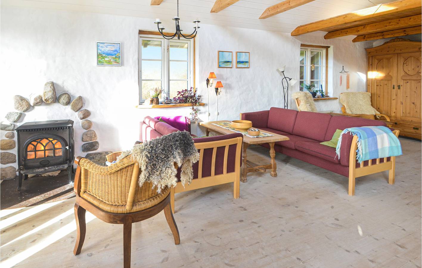 Ferienhaus für 4 Personen mit Terrasse in Kirkeby (Thyholm), Thyholm