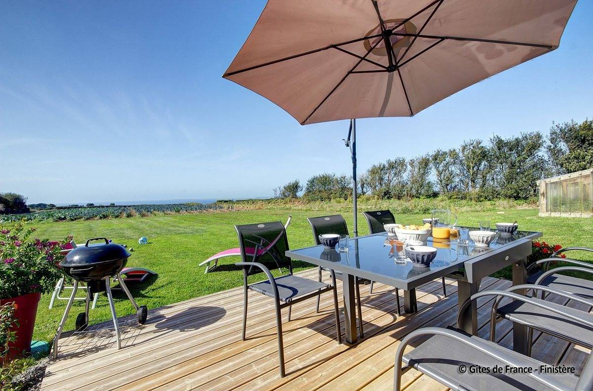 La grève bleue in Le Conquet, Brest region