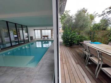 Villa pour 10 personnes, avec piscine en Gironde