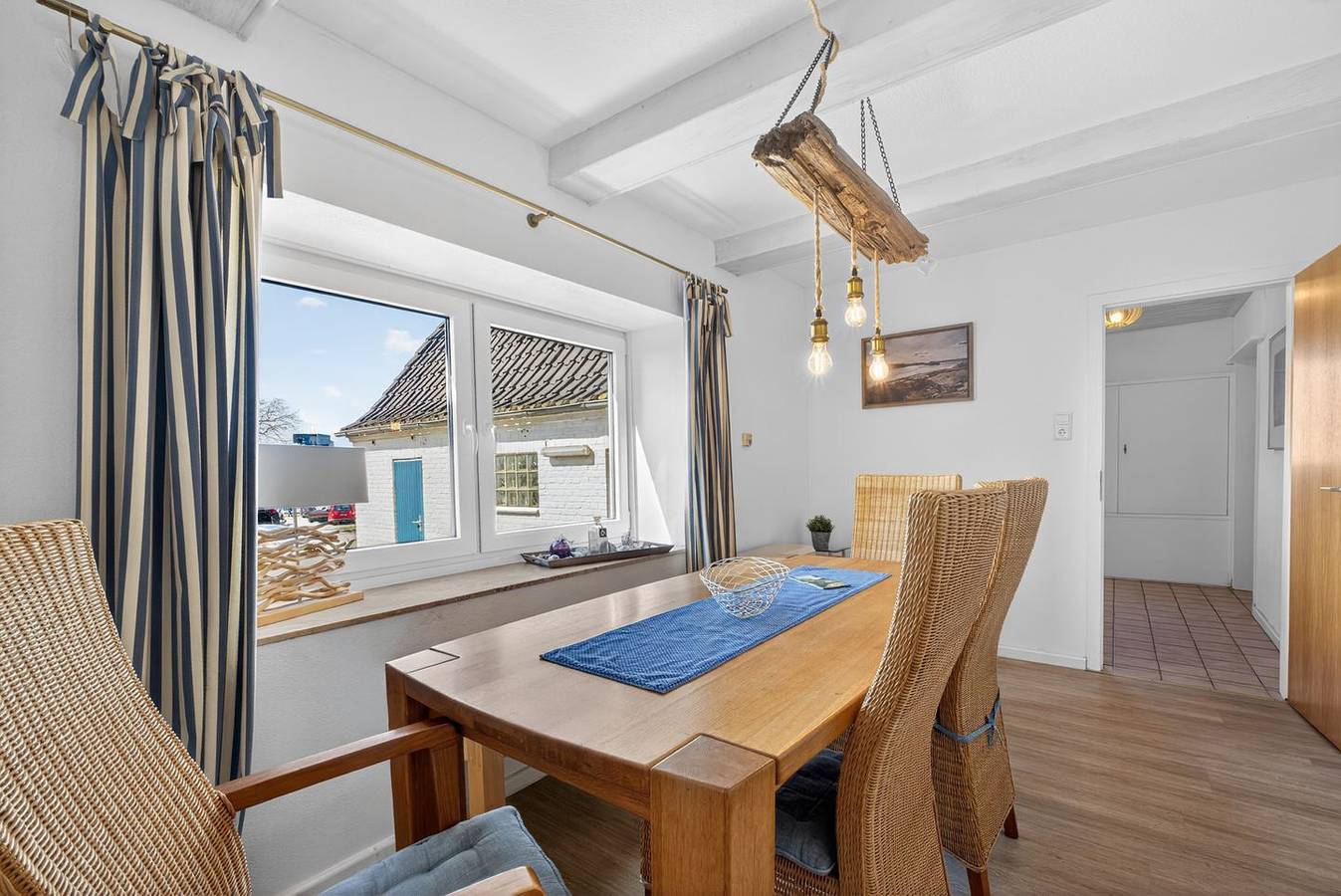 Maritimes Fischerhaus mit Schleiblick für Familien, Paare, kleine Reisegruppen. in Maasholm, Kappeln & Umgebung