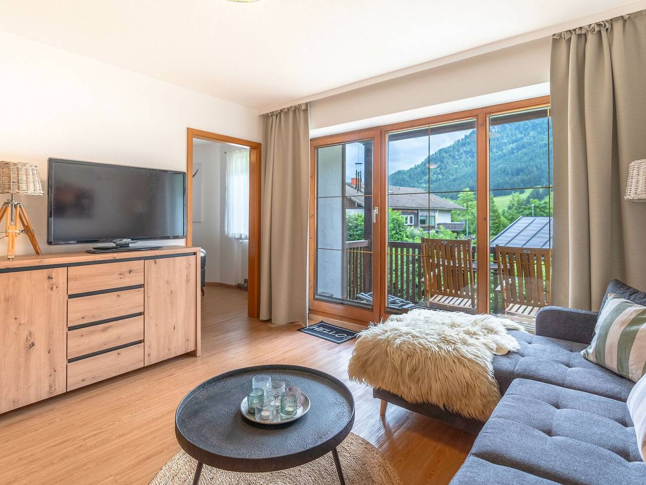 Ganze Ferienwohnung, Gipfelliebe - Ferienwohnung mit Bergblick, Panoramablick und Hund erlaubt in Bad Hindelang, Bayerisch Schwaben