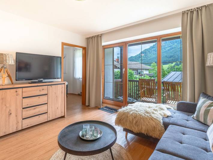 Ferienwohnung für 4 Personen, mit Ausblick und Balkon, kinderfreundlich in Bad Hindelang