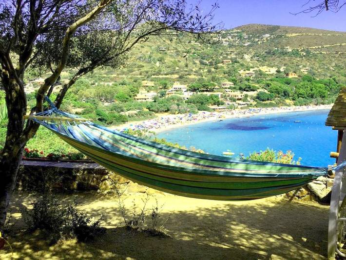 Villa per 10 persone, con vista lago e panorama nonché giardino, con animali domestici in Torre delle Stelle