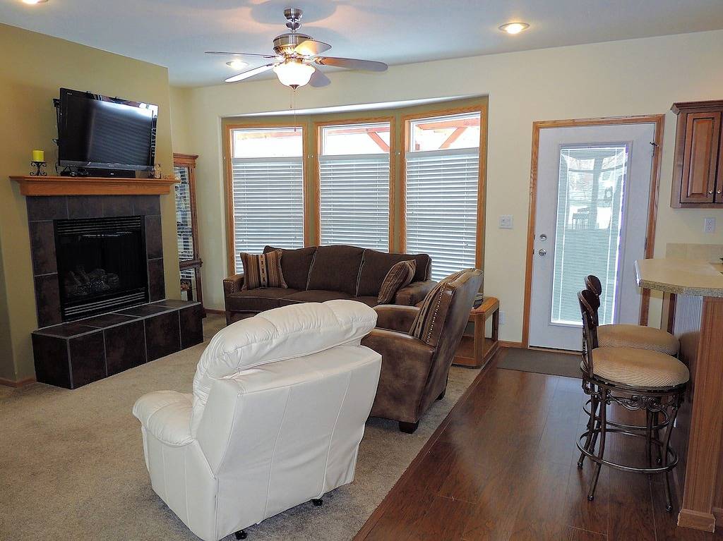 Das gelbe Häuschen in Yellowstone in Gardiner, Absaroka Range