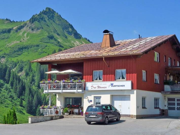 Ferienwohnung für 2 Personen, mit Terrasse und Garten sowie Sauna in Damüls