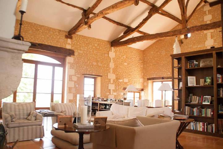 Location de vacances pour 10 personnes, avec terrasse à Bouteilles-Saint-Sébastien - 4