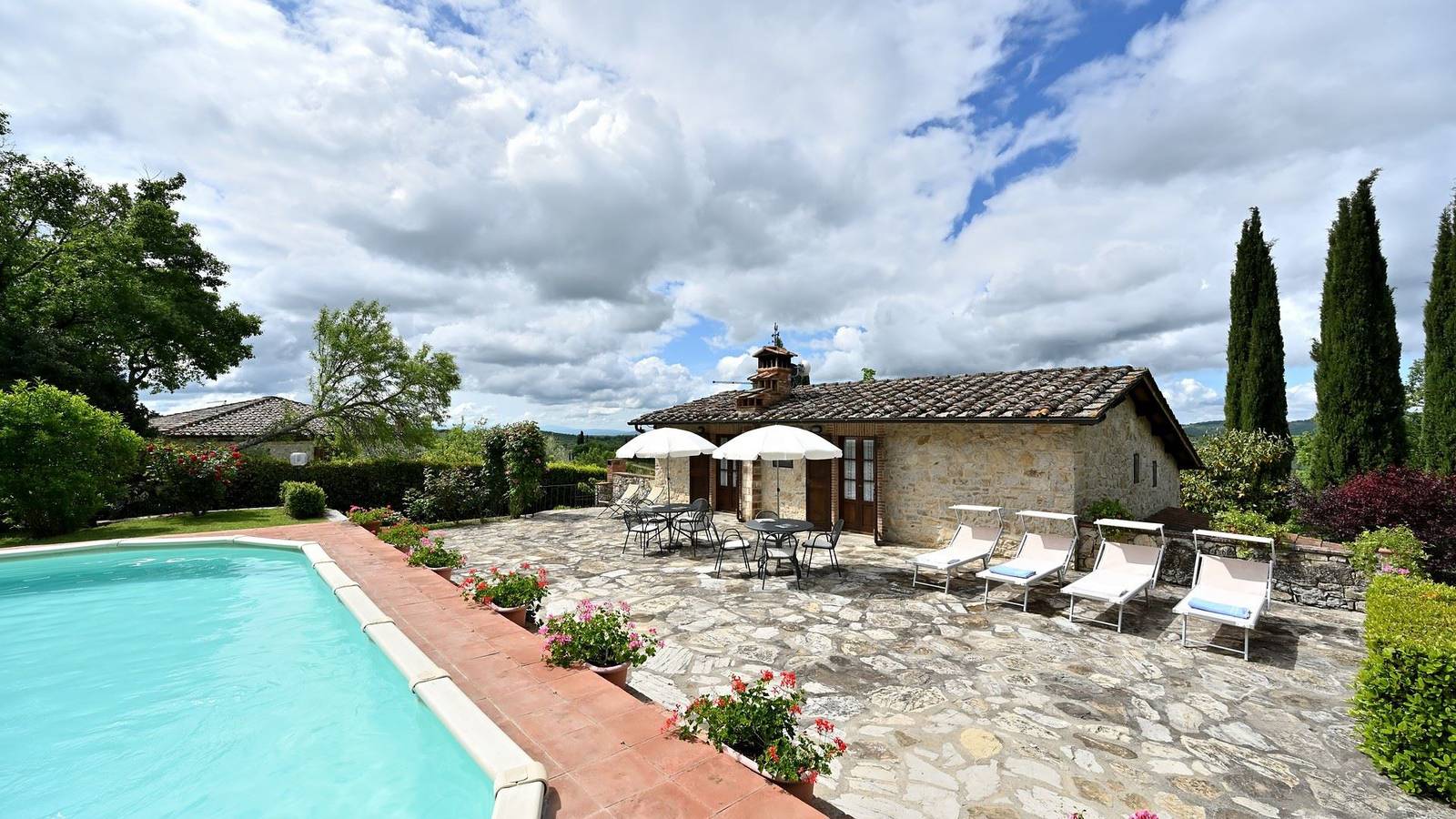 Villa per 8 persone con terrazza in Gaiole in Chianti, Chianti