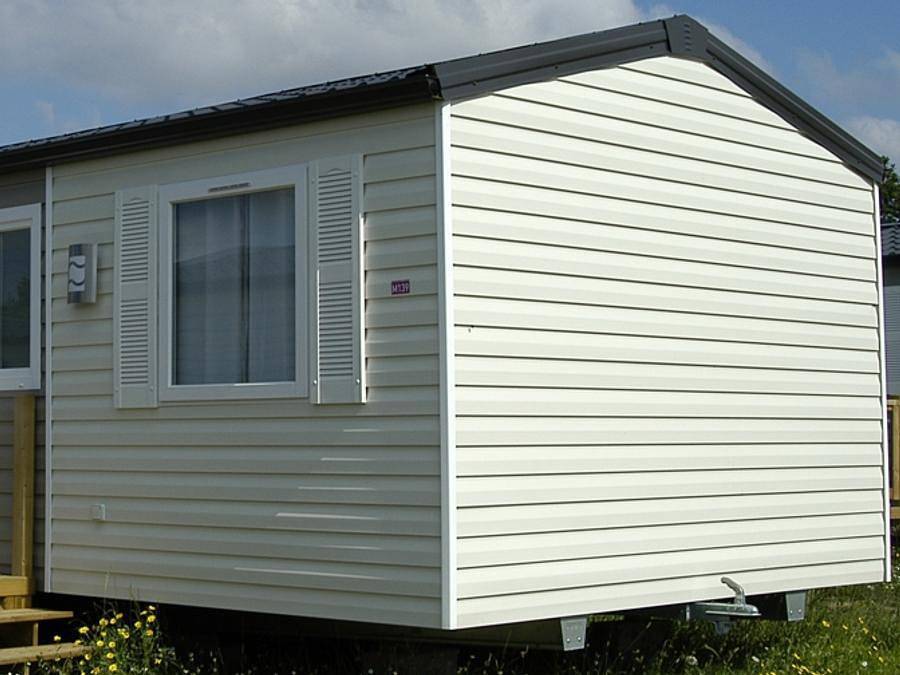 Camping Fleur de Briere - Mobile home 6 persons - 2 bedrooms in Saint-Lyphard, Saint-Nazaire region