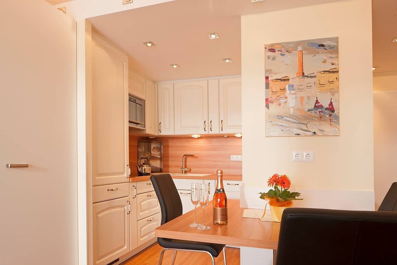 Geheel vakantieappartement, Vakantieappartement voor 3 personen met balkon in Norderney Weststrand, Norderney