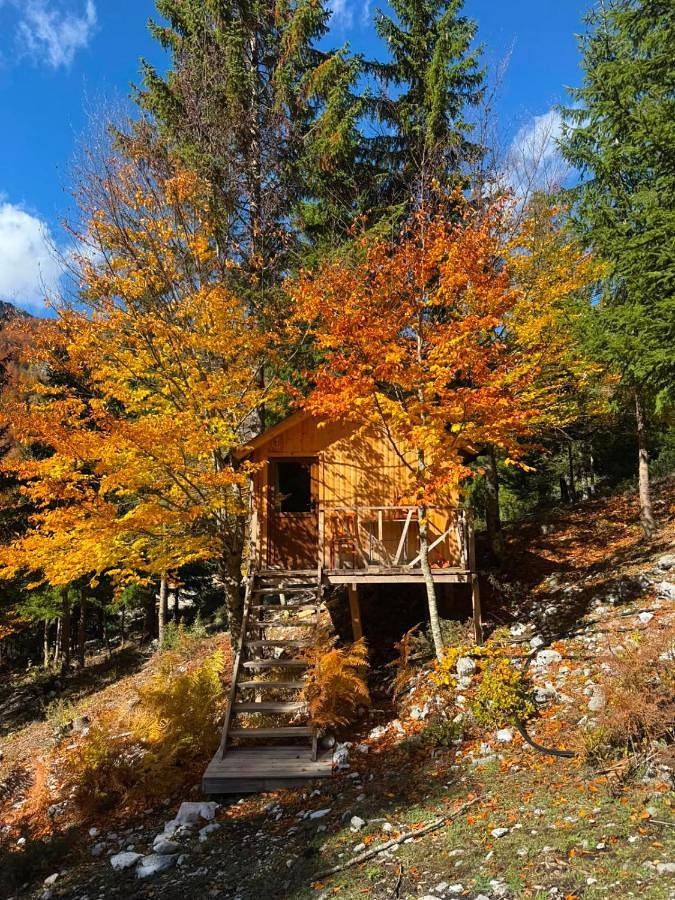 Maison de vacances pour 2 personnes, avec Terrasse ainsi que Jardin et Vue