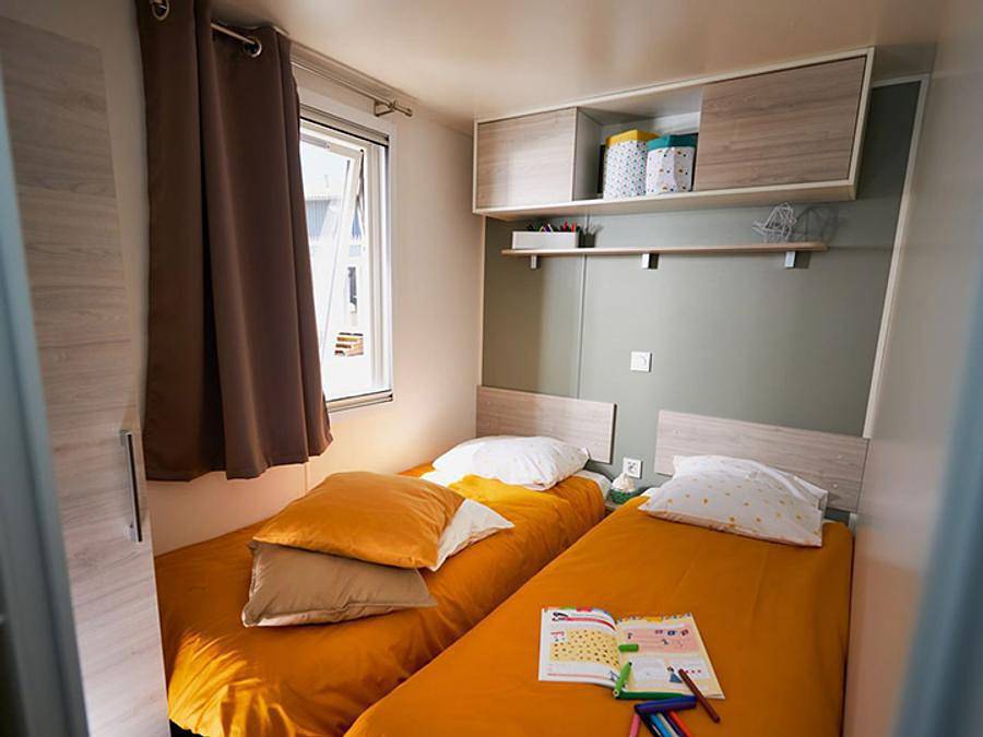 Camping Les Terrasses du Lac  - Mobilheim 6 personen - 2 Schlafzimmer - 6 Personen in Pont-de-Salars, Aveyron